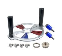 Guide de cercle de défonceuse - Rail réglable pour machine à tailler | Gabarit de défonceuse - pour projets de construction, rénovation, maison, garage, menuiserie, fabrication de meubles
