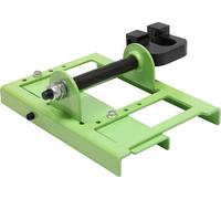 Guide de coupe pour tronçonneuse - Lame de guidage en acier portable - Pour coupes verticales - Support réglable pour planches et panneaux - Livré avec des gants et une sacoche à outils - Vert