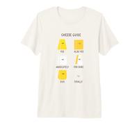 Guide de Fromage Mignon pour Les Personnes Qui Aiment Les fromages Chef Cook Food T-Shirt Haut de Gamme