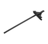 Guide de Mesure pour Scie Circulaire, Coupe Droite Précise en Bois | Alliage D’aluminium, Règle Intégrée et Jauge de Profondeur, Verrouillage Rapide, Kit Coulissant Noir