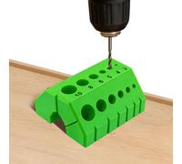 Guide de perçage | Bloc Portatif Imprimé en 3D pour Foret | Bloc de perçage d'angle 45/90°,pour Installation de Poignées, Boutons, Charnières de Portes d'Armoires, Étagères,