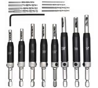 Guide de perçage charnières - Lot de 8