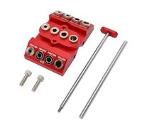 Guide de perçage coudé 30 45 90, positionnement étendu, gabarit de perçage multi-angle pour le travail du bois