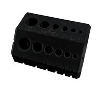 Guide de Perçage Portable avec Construction en Plastique, Black | Convient pour les outils électriques un résultat de perçage Droit et précis Offrant un positionnement à 45