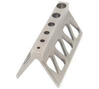 Guide de perçage pour tube de fixation en acier métallique, outil de centrage de cylindre, gabarits de forets compacts pour tube de fixation de tuyau rond, guide de perçage