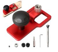 Guide de perçage vertical accessoire adaptateur | Guide pour perçage droit sur table de menuiserie, menuiserie, meubles, armoire, amélioration de la maison, montage de modèles