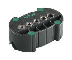 GUIDE DE PERÇAGE WOLFCRAFT POUR FORETS DE 4, 5, 6, 8, 10 MM
