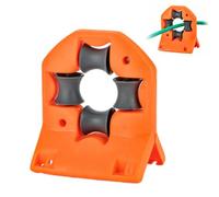 Guide de rouleau de tuyau d'arrosage, outil d'angle anti-torsion à 360 ° pour arrosage de jardin, support mural ou support au sol, protecteur de tuyau résistant aux intempéries pour cour et pelouse