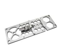 Guide de scie à 90 degrés, pince carrée de positionnement à angle droit en d'aluminium, outil de travail du bois pour une coupe précise et un alignement de scie circulaire électrique, facile à