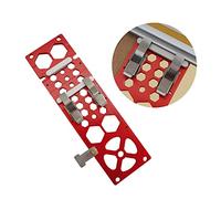 Guide de scie circulaire à 90 degrés 340 mm, rail de guidage à angle droit pour scies circulaires, butée angulaire, compatible avec les rails Fe-s-t-o-ol et Ma-k-i-ta (rouge 340 mm)