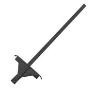Guide de Scie Circulaire en Alliage D’aluminium, Coupe Droite Précise | Règle Intégrée, Jauge de Profondeur, Deux Boutons de Blocage, Kit Coulissant pour Menuiserie