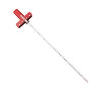 Guide de scie en acier inoxydable facile à lire pour clôture de coupe de | Rail de scie pour travail du bois pour homme, menuiserie, maison, garage, atelier, porte, travail du bois