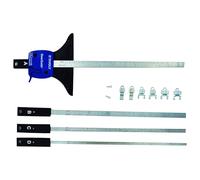 Guide de scie Tivoly XT70017621400 pour scies rondes et sauteuses, bleu