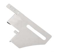 Guide de tissu réglable de 18 cm pour des règles d'ourlet précises | Acier résistant, flux de tissu lisse, idéal pour les tissages et les tricots, finition professionnelle