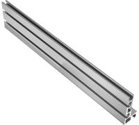 Guide en T pour le travail du bois - Guide d'onglet en aluminium 800 mm - Support coulissant - Connecteur de rainure - Pour table de fraisage et scie circulaire à table - Vert/violet