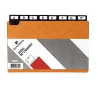 Guide de classement 148 x 210 mm Exacompta Jaune - Jeu de 24