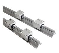 Guide Linéaire À Support Complet Avec Siège De Roulement SBR16UU, SBR16, Utilisé for CNC, Rail D'imprimante 3D(1400mm)