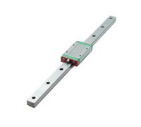 Guide linéaire coulissant et chariot coulissant 1 guide linéaire + 1 rail linéaire miniature MGN15H 100 mm-500 mm(250mm)