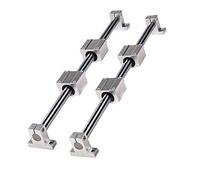 Guide Linéaire D'arbre Optique OD 8 10 12 Mm 100-600mm + Boîtier De Roulement SCS8UU SCS10/12UUU + Support SK8 En Rail De Quincaillerie En Acier Inoxydable(10mm,200mm)