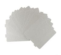 Guide Ondes Mica pour Électroménager 9.9cm Guide Ondes Mica pour(10pcs) | Épaisseur 0.04mm précise, propriétés isolantes supérieures, protection contre surchauffe, compatible four