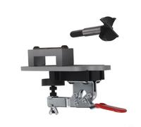Guide perçage charnière invisible 35mm haute précision(Silver) | Précision millimétrique, charnières 35mm, installation rapide, réduit erreurs, bricolage facile