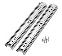Guides De Tiroir En Acier Inoxydable, Guide Porteur De Charge De Type Coulissant À Trois Sections Épaissi, Glissières, Adaptés À Tous Les Types De Rails De Guidage De Tiroirs(10inch (250mm))