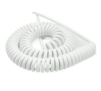 GuidNaurys Câble électrique extensible à ressort à 8 conducteurs, 8 mètres, en PU, isolant et résistant au froid Rétractable(0.2mm2 24AWG)