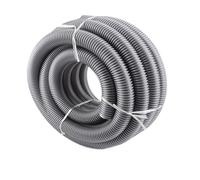 GuidNaurys Tuyau souple fileté for aspirateur domestique/voiture, diamètre intérieur 35 mm, diamètre extérieur 42 mm, soufflets et pailles de rechange. Gaine de protection(Gray,2meter)