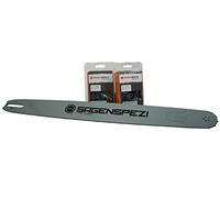 Guiede Sägenspezi 90cm 3/8" 1,6mm et 2 chaînes à gouge carrée pour Stihl MS661 MS 661