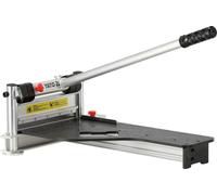 Guillotine pour panneaux de sol de 230 mm avec butée angulaire