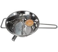 GUILLOUARD 10760 Moulin à Légumes Inox D.24cm Premium Poignée Bois, Neutre
