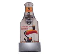 Guinness Bottle Opener And Catcher With Extra Stout Label Design