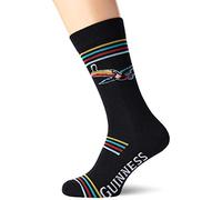 Guinness Chaussettes pour homme BLK Stripe Flying TOUC, noir (noir noir), taille unique