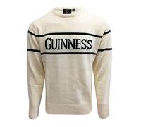 Guinness Manche Longue Col Rond pour des Hommes Sweat-Shirt Blanc XX-Large
