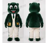Guinness Mascotte MASTICOT Cartoon Vert Forêt