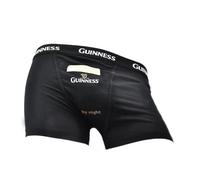 Guinness Official Merchandise - Boxer - Homme - Noir - Noir - Large