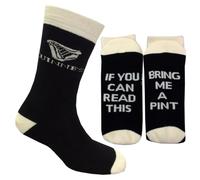 Guinness Official Merchandise G9307, accessoires, chaussette Homme, opacity, Black, Taille unique regular