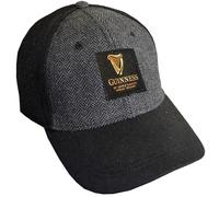 Guinness Official Merchandise Guinness Ballon de Base en Tweed gaufré Noir Taille Unique 123456789