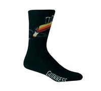 Guinness Official Merchandise H9012, accessoires, chaussette Homme, opacity, Black, Taille unique regular