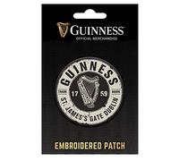 Guinness Official Merchandise Label Shaped Iron Or Sew On Patch
