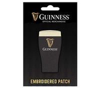 Guinness Official Merchandise Pint Shaped Iron Or Sew On Patch