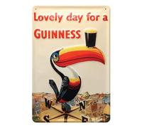 Guinness Plaque en métal Toucan Weathervane