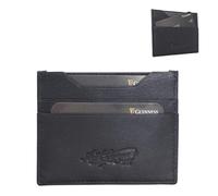 Guinness Portefeuille officiel à deux volets en cuir pour homme - Blocage RFID, 6 emplacements pour cartes, compartiment pour billets et 2 poches cachées - Portefeuille pour cartes de crédit en cuir