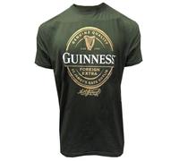 Guinness T-Shirt Foreign Extra Stout - Classic Green Beer Tee, vert bouteille, M
