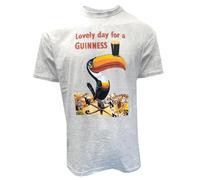Guinness T-shirt « Lovely Day for a Toucan » - T-shirt gris classique, gris, M