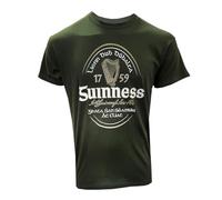 Guinness T-shirt vert bouteille Irish Label, vert bouteille, S
