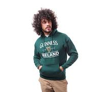 Guinness Traditional Craft Irlande Harpe Pull à Capuche Unisexe, Vert, M