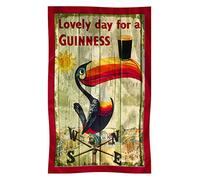 Guinness Tucan Unisexe Linge de maison Standard, Polyester,
