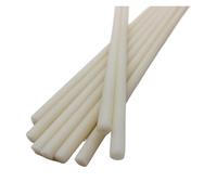 GUIPENG Tiges filetées en nylon plastique, tiges filetées M4 M5 M6 M8 M10 M12 M16 M20 M22 M24 M27 M30 M36 M40(10pcs,M8x1.25x250mm)