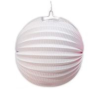 Guirca Fiestas Lanterne Boule en Papier Blanc 20 cm